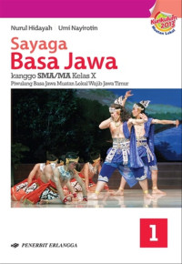 Image of Sayaga Basa Jawa SMA/MA Kelas X Erlangga