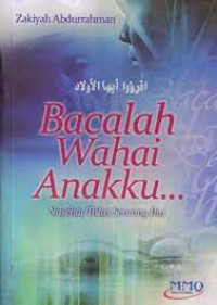 Image of Bacalah Wahai Anakku...