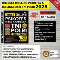 Image of Buku Paton Top Best Drilling Seleksi Masuk TNI Polri CAT 2025/2026