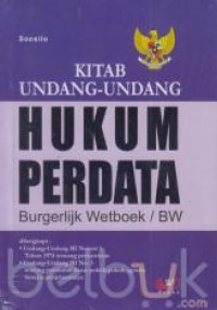 Image of Kitab Undang‑Undang Hukum Perdata